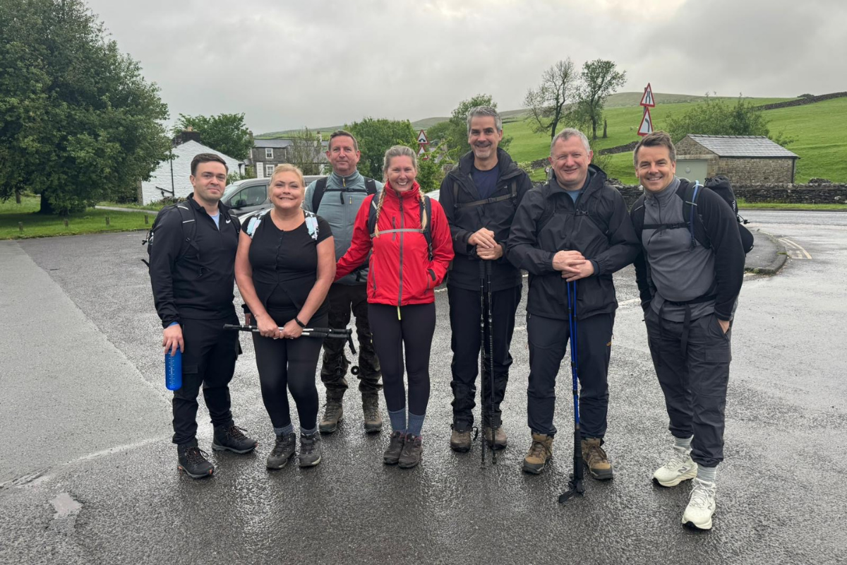 Blueleaf team complete charity challenge