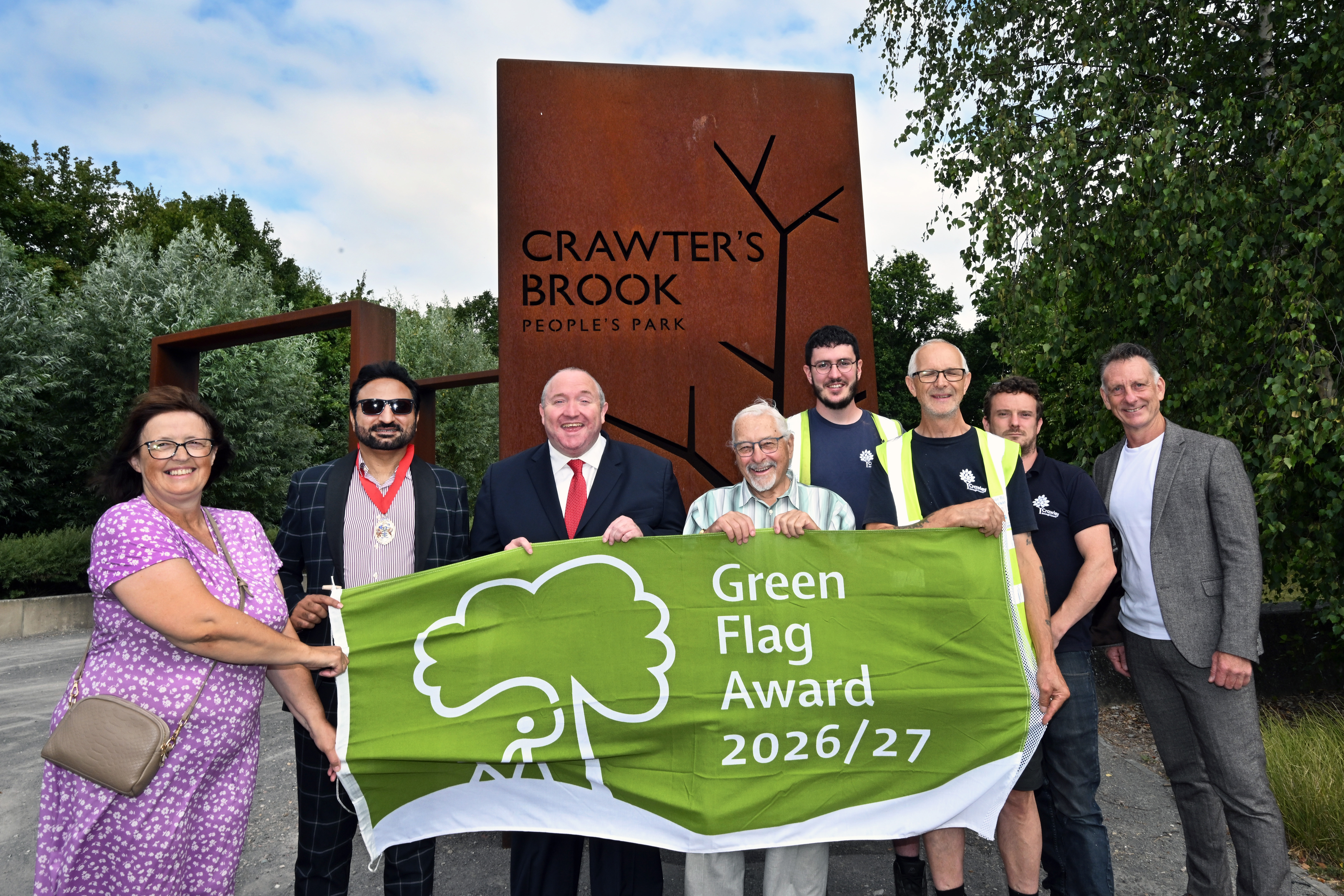 Crawter's Brook retains prestigious Green Flag status