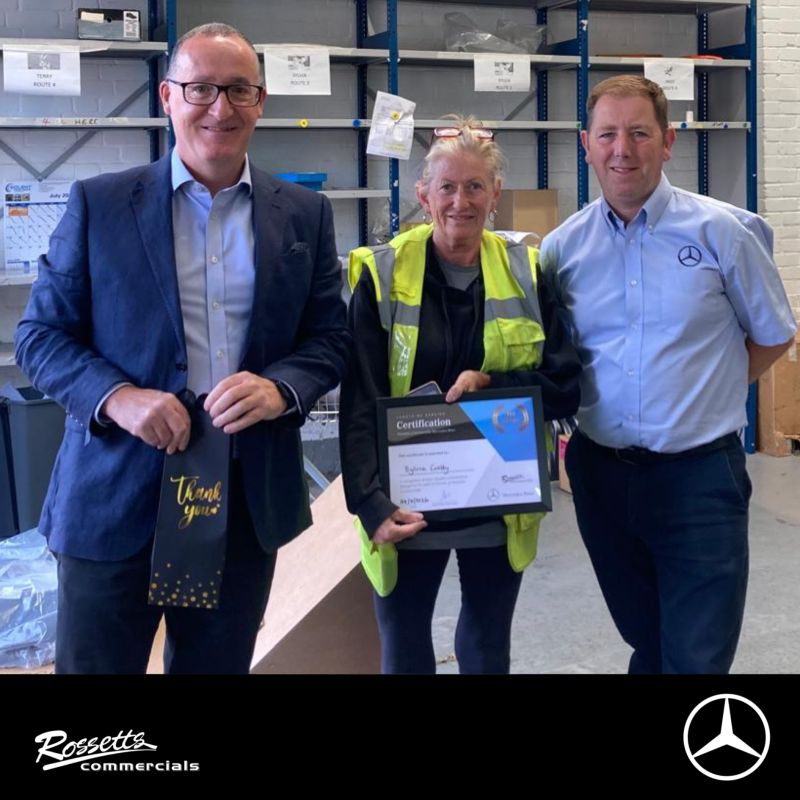 Congratulations Sylvia Crotty on 20 years service