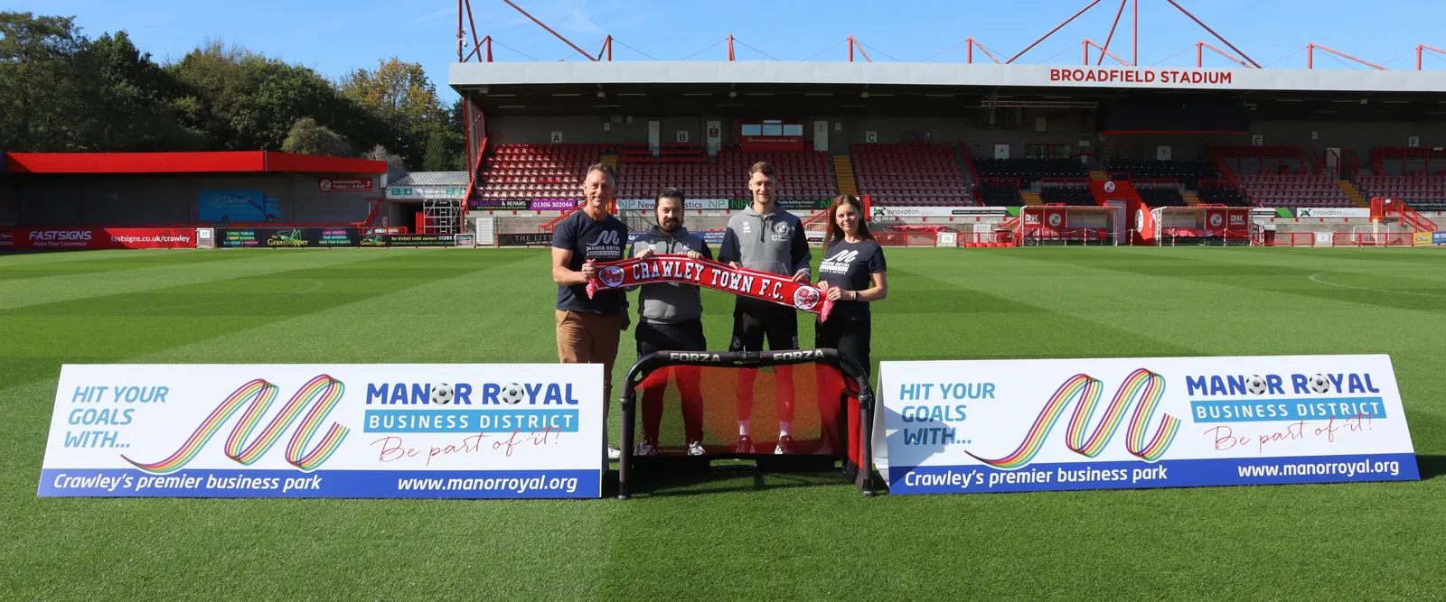 Hit Your Goals at Half-time with Manor Royal BID