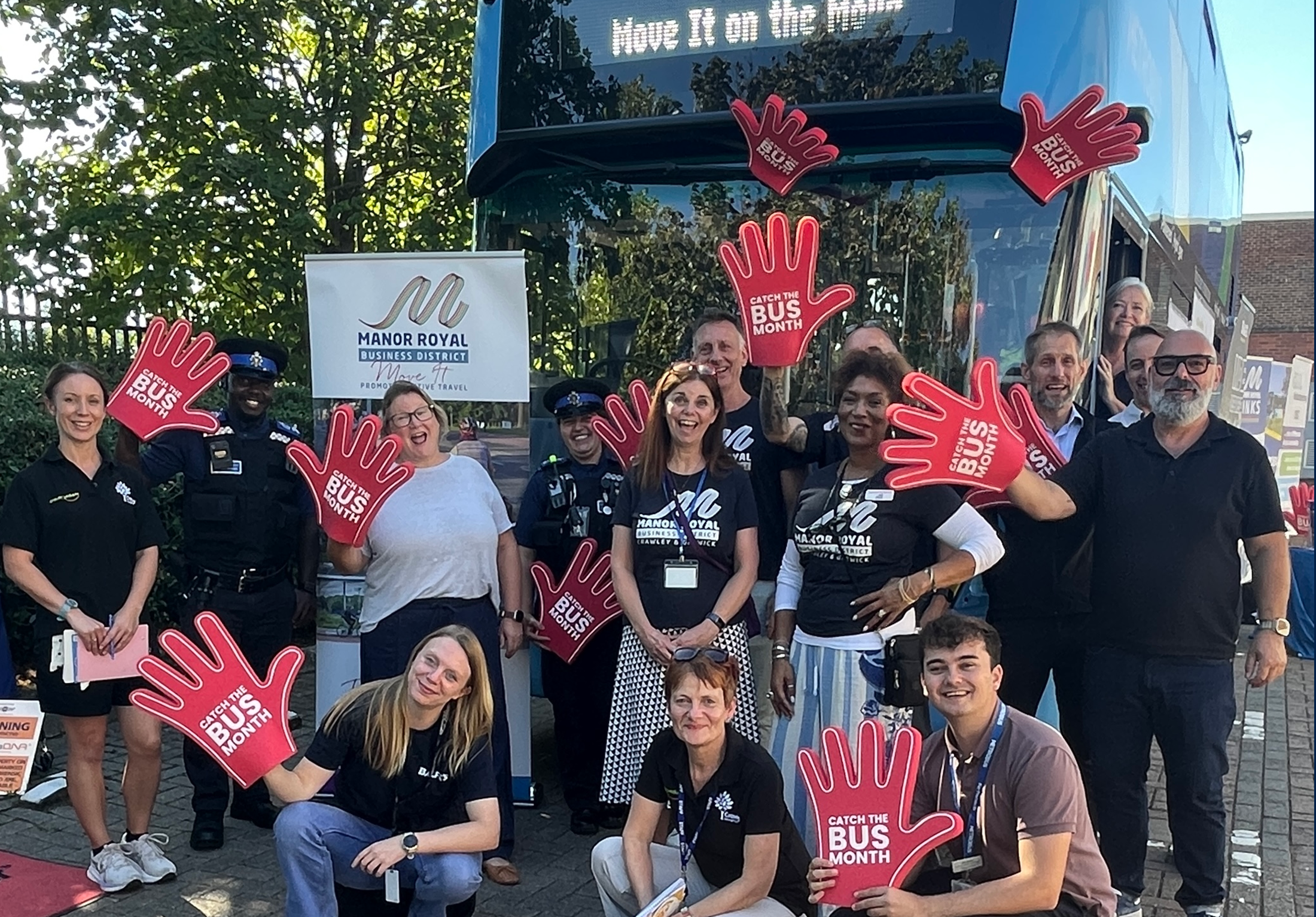 Manor Royal's Move It Roadshow goes on the move
