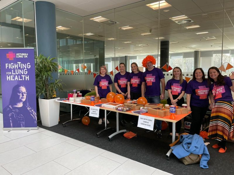 Thales Go Orange on Manor Royal