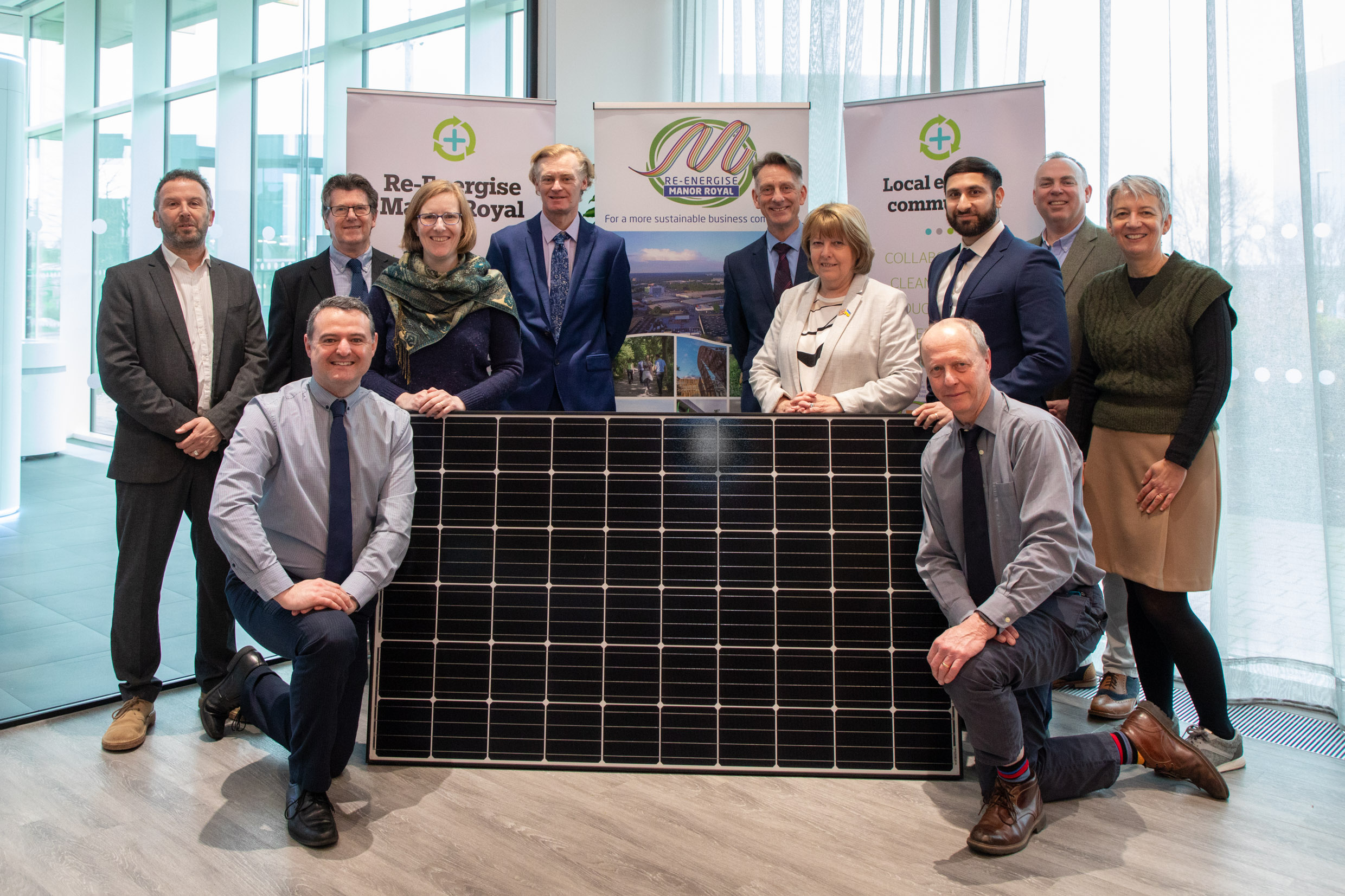 Manor Royal  Re-energise launches