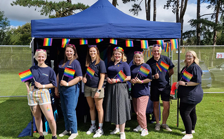 Thales proudly sponsor Crawley Pride