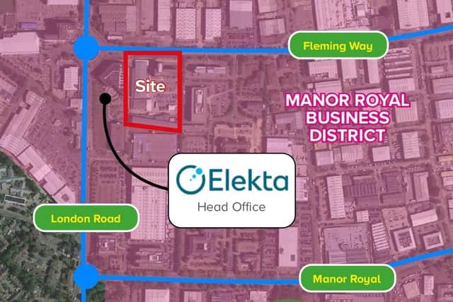 Plans to build three commercial buildings in Fleming Way approved