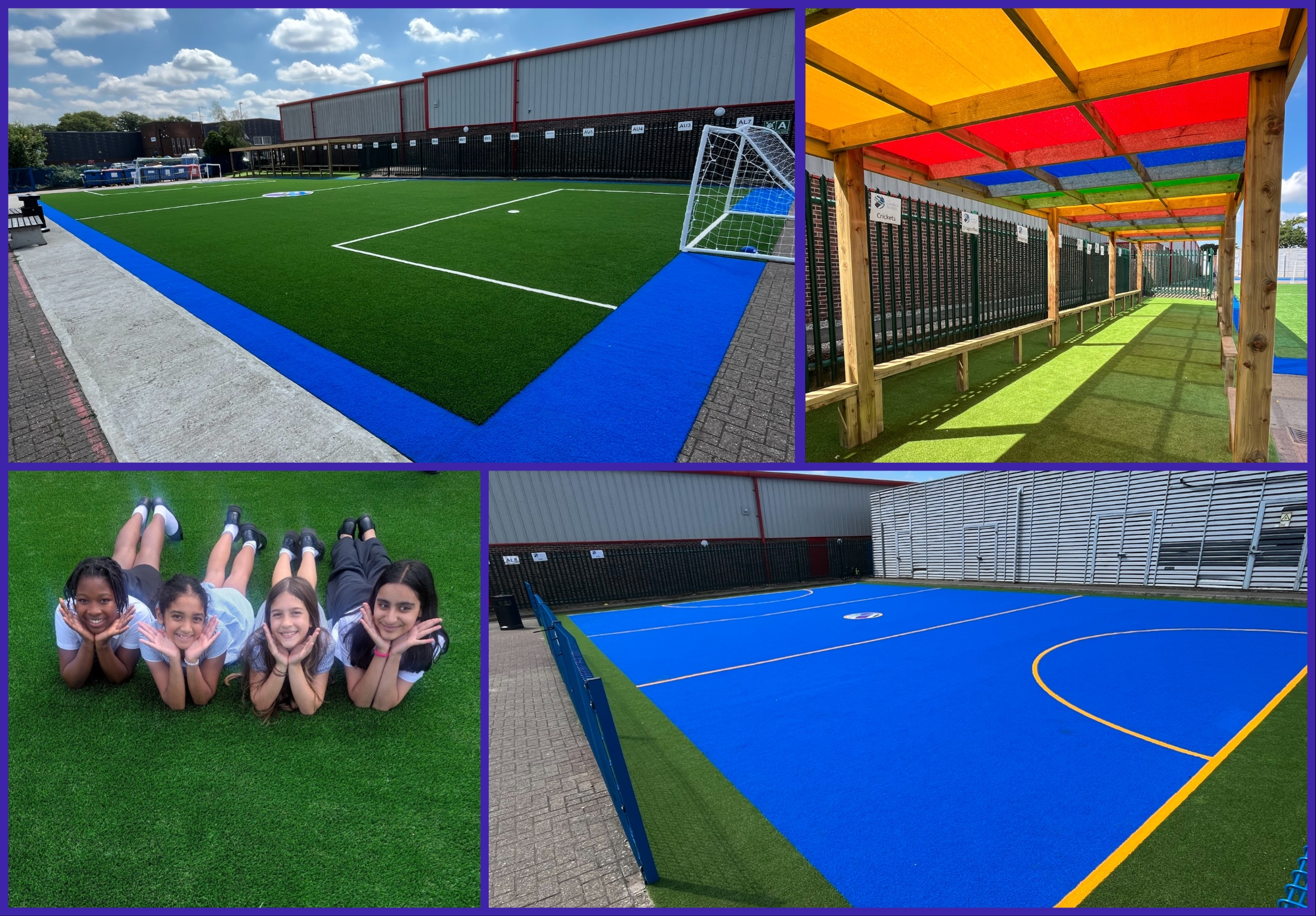 Gatwick School Open New Playground