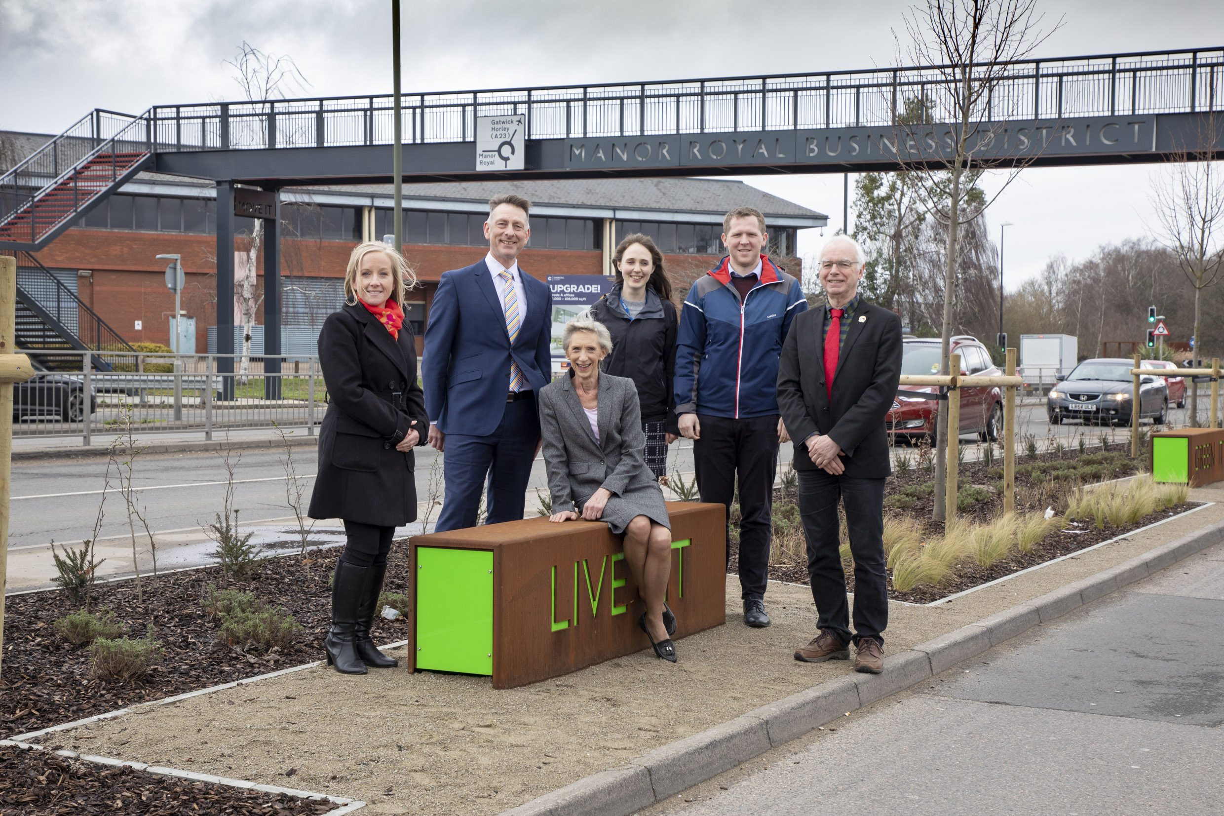 Gateway 1 entrance upgrade, including footbridge replacement - slide 1