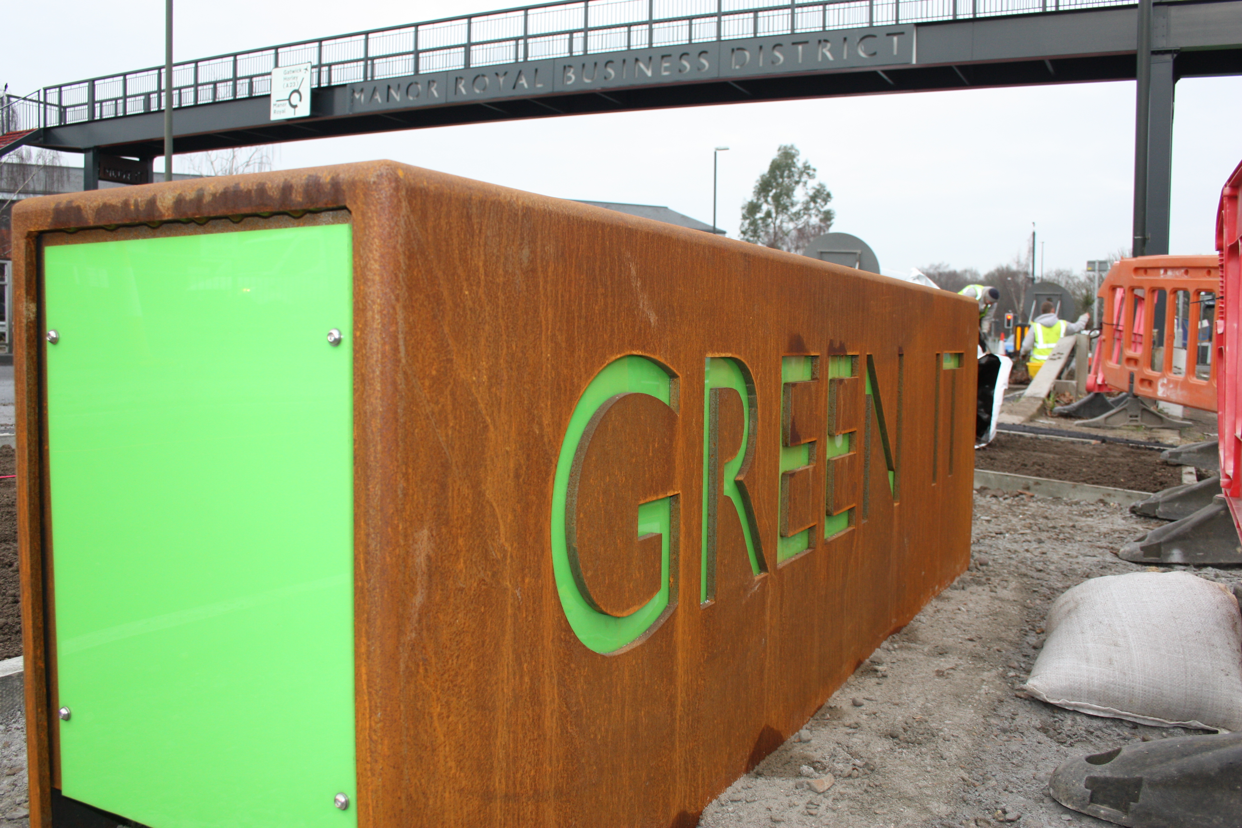 Gateway 1 entrance upgrade, including footbridge replacement - slide 2