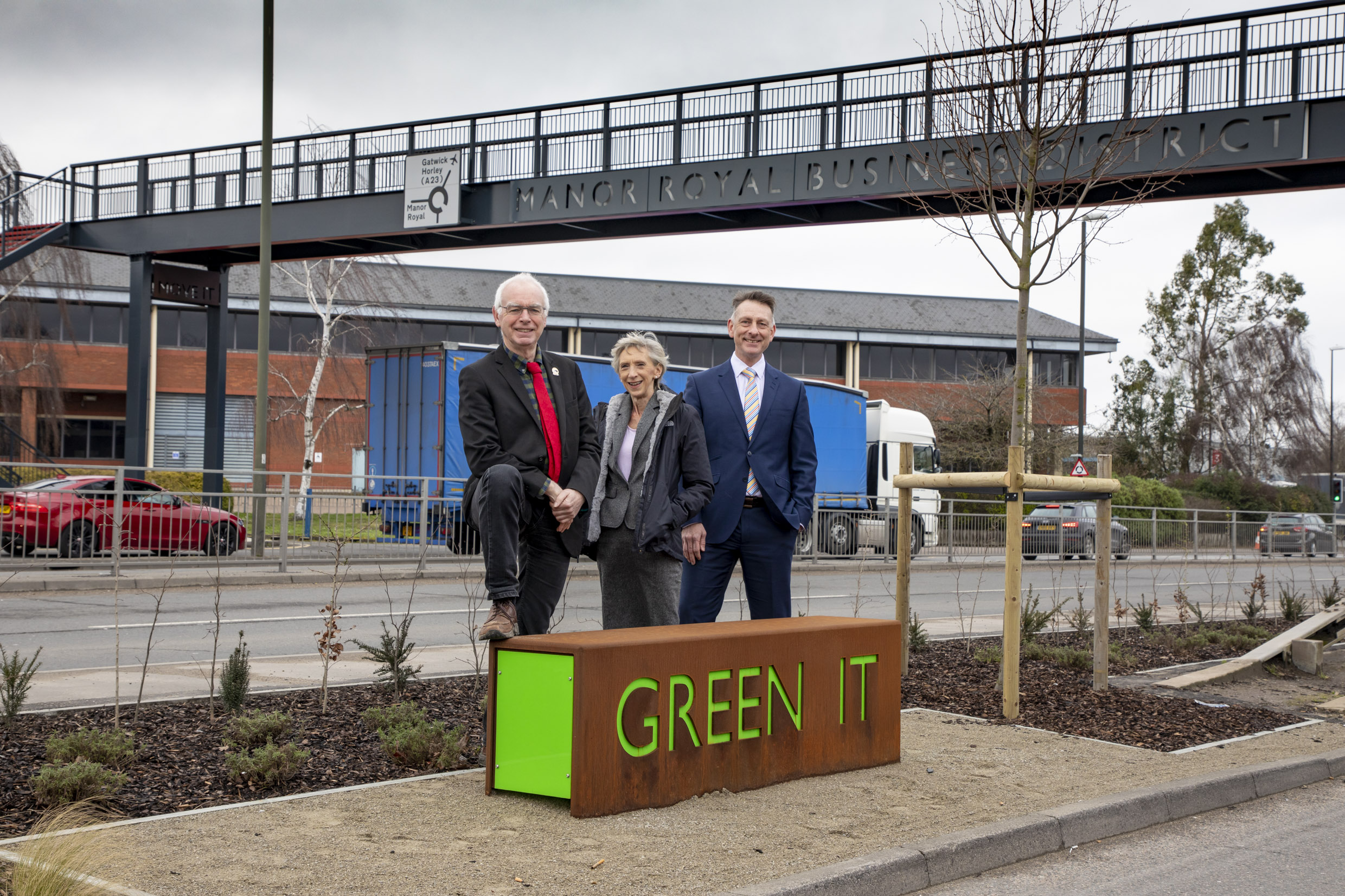 Gateway 1 entrance upgrade, including footbridge replacement - slide 4