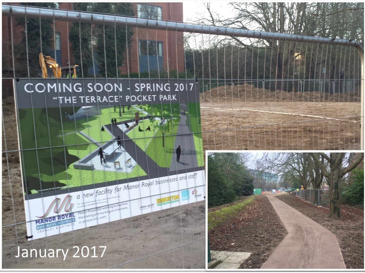 The Terrace pocket park - slide 3