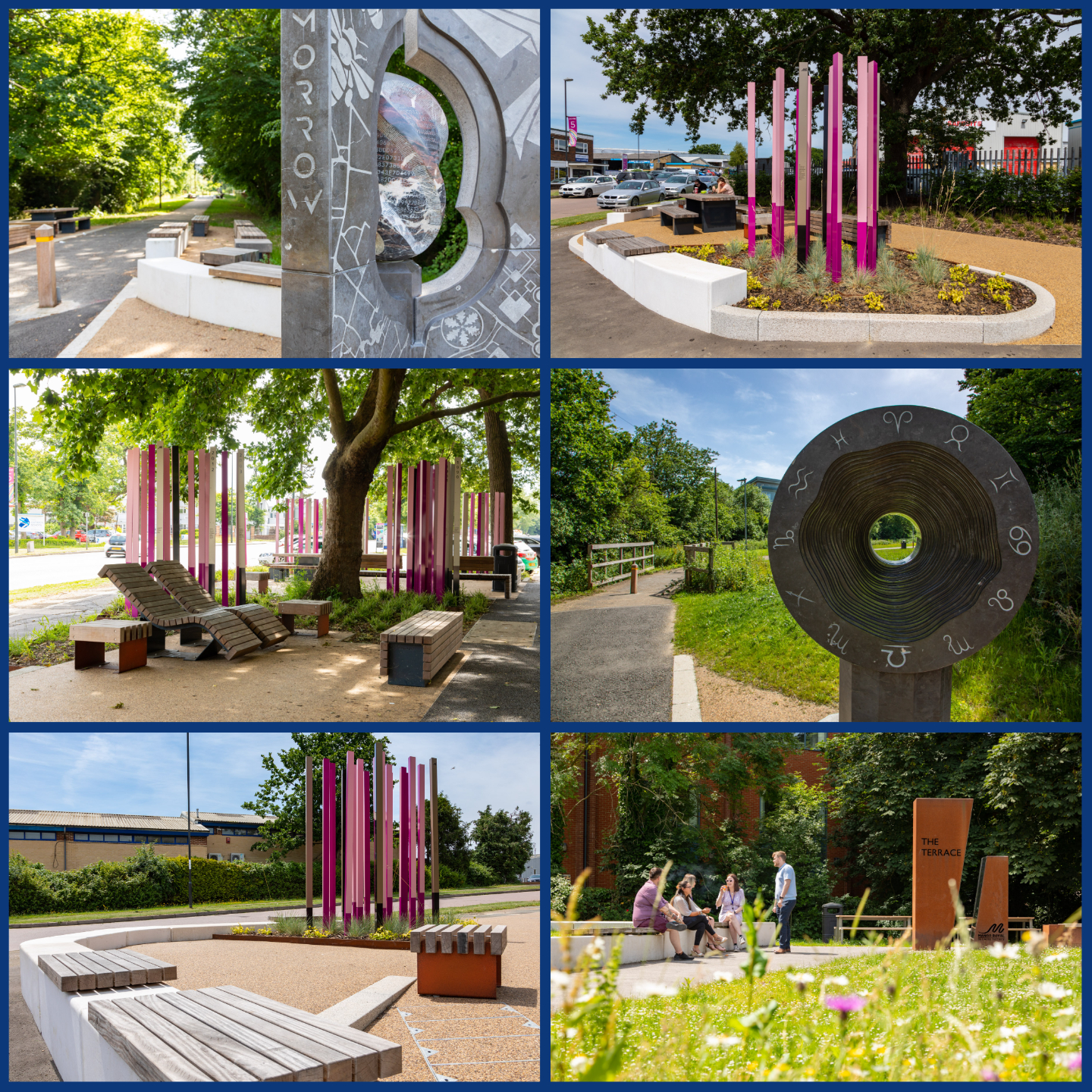 Micro-park network & arts trail